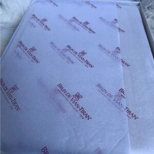 Brun De Vian- Tiran  woven throw blanket  carmargue 100% Wool Thin $900